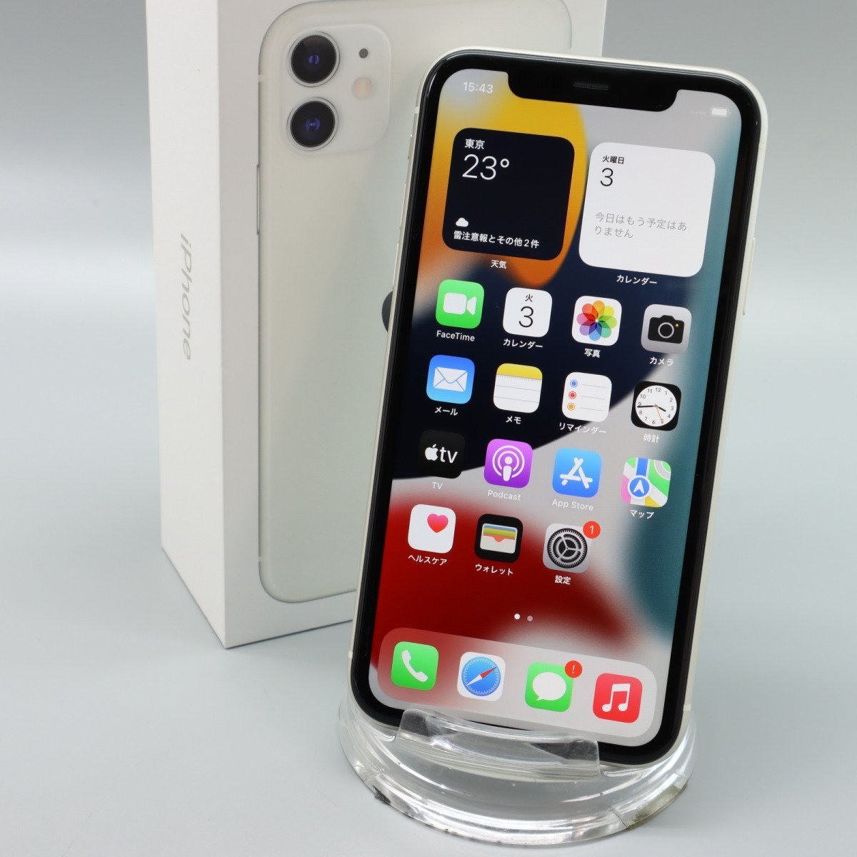 Apple iPhone11 64GB White A2221 MWLU2J/A バッテリ91%□SIMフリー