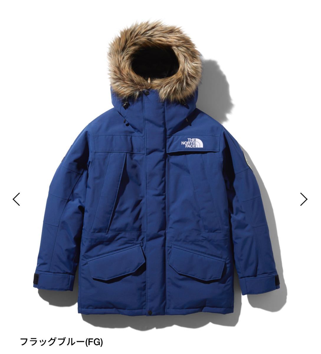 ノースフェイス　ANTARCTICA PARKA アンタークティカパーカ　ND91807 フラッグブルー(FG)