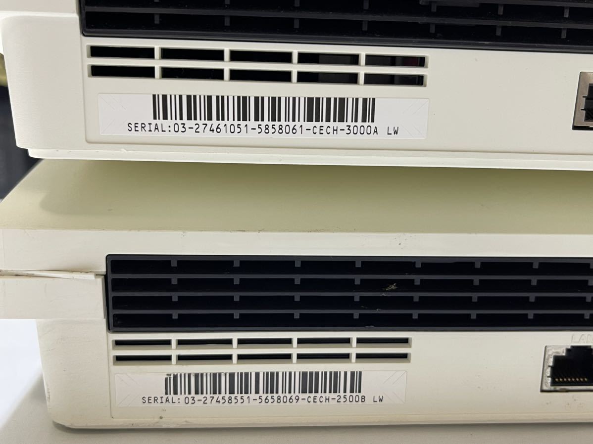 1円〜 PS3本体 まとめ売り ジャンク CECH-2500A SS/CECH-2500B×2/CECH ...