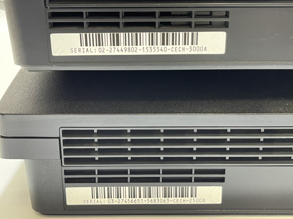 1円〜 PS3本体 まとめ売り ジャンク CECH-2500A SS/CECH-2500B×2/CECH ...