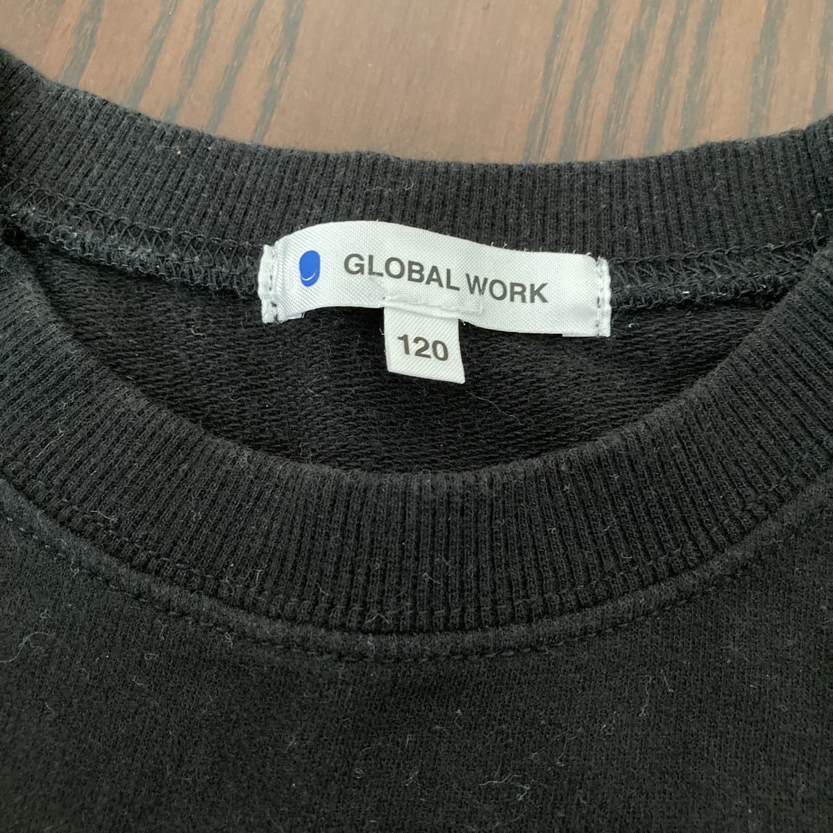  б/у Kids трикотажный джемпер с длинным рукавом футболка 2 шт. комплект GLOBALWORK FREAK\'S STORE черный Brown размер 120.