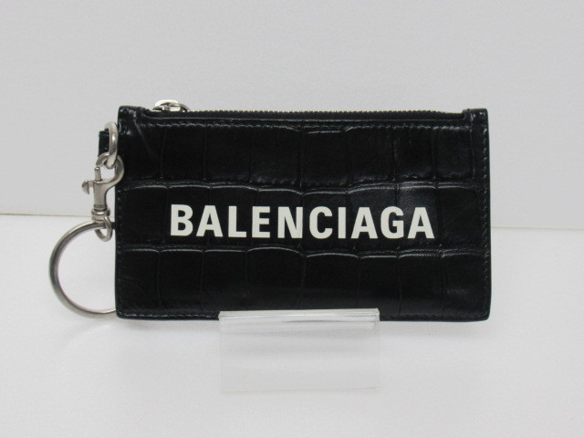 BALENCIAGA バレンシアガ 594548 カードケース/コインケース ブラック