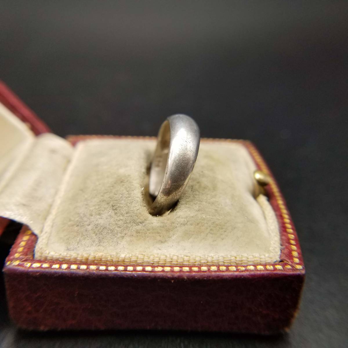  простой 925 серебряный Vintage кольцо серебряный гравировка Vintage аксессуары M1