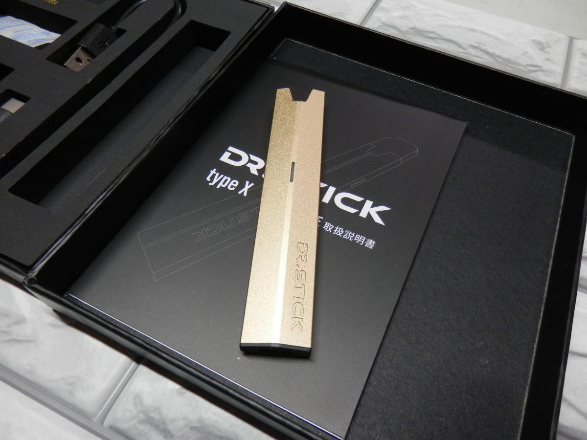 送料無料・新品 ドクタースティック type X Dr Stick GOLD 電子タバコ