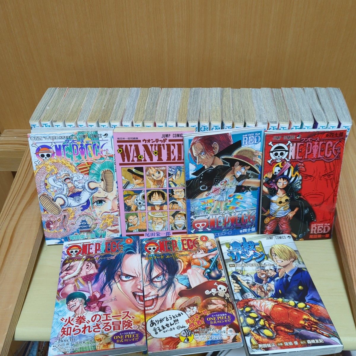 ＯＮＥ　ＰＩＥＣＥ　ワンピース　1~１０４巻　　映画特典、スピンオフなど6冊 セット