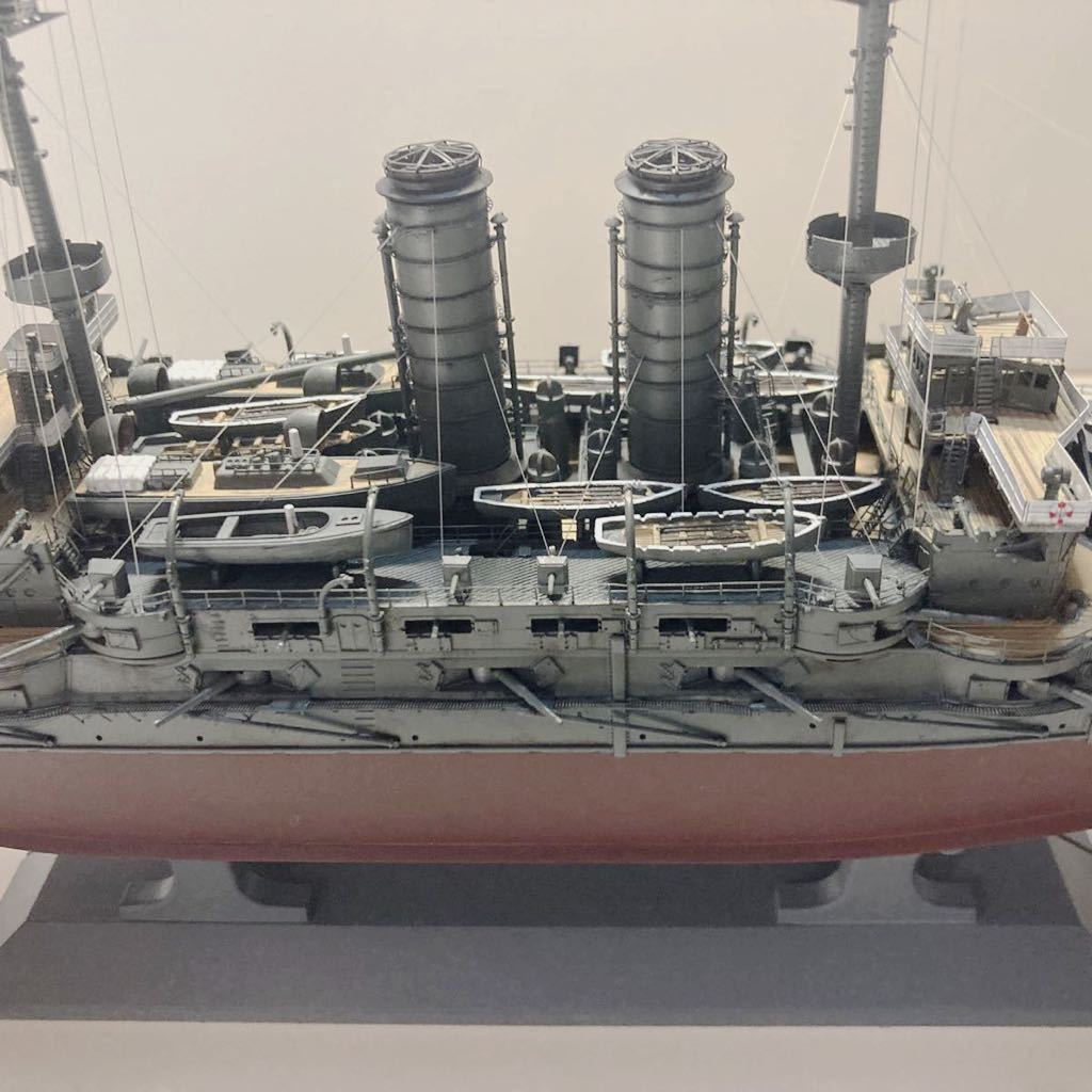 日本海軍 戦艦 三笠 1/350 日本海海戦 完成品 日本海軍 戦艦 三笠 1/350 日本海海戦 完成品