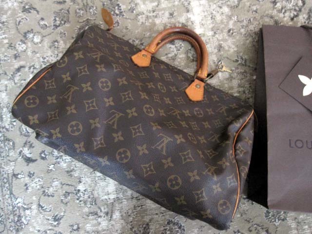 本物 ルイヴィトン LOUIS VUITTON スピーディ30 MB8903 ビンテージ