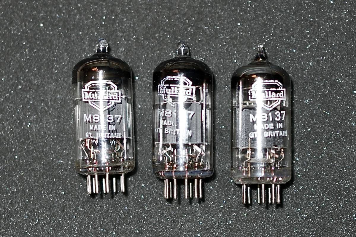 送料込・まとめ買い Mullard M8137 2本セット 真空管 - アンプ