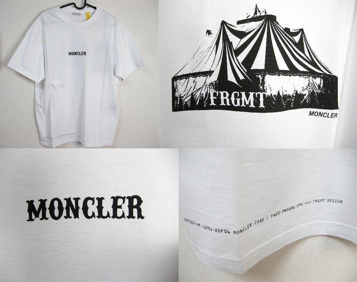 サイズM□新品 本物保証□モンクレール/GENIUS/FRAGMENT/SS CIRCUS T
