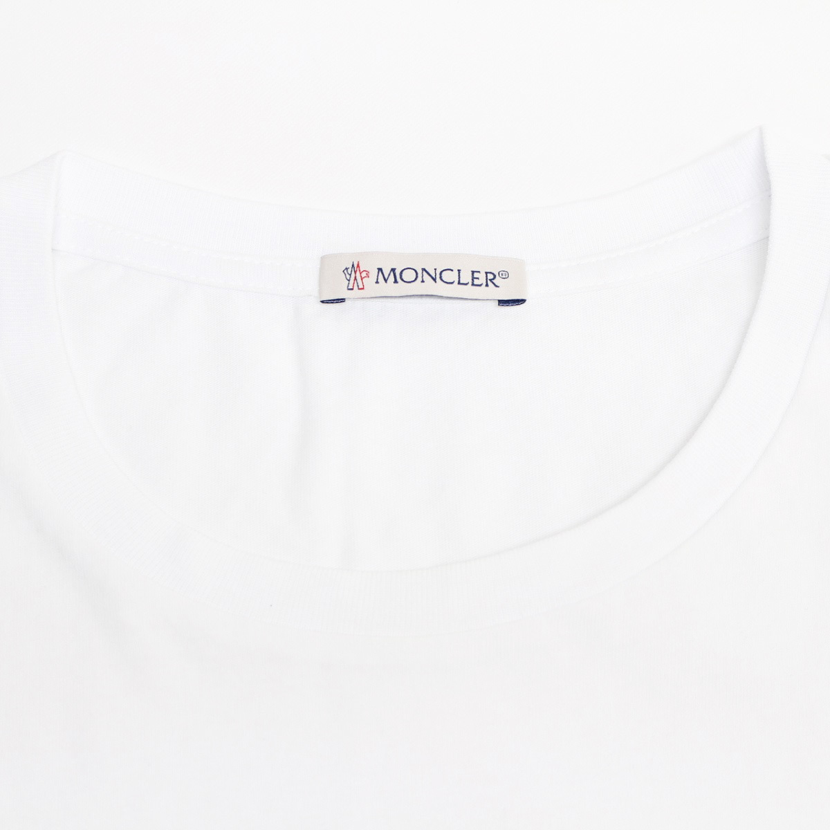 送料無料 141 MONCLER モンクレール 8C77710 829H8 ホワイト オーバーサイズ 半袖 Tシャツ カットソー size 3XL