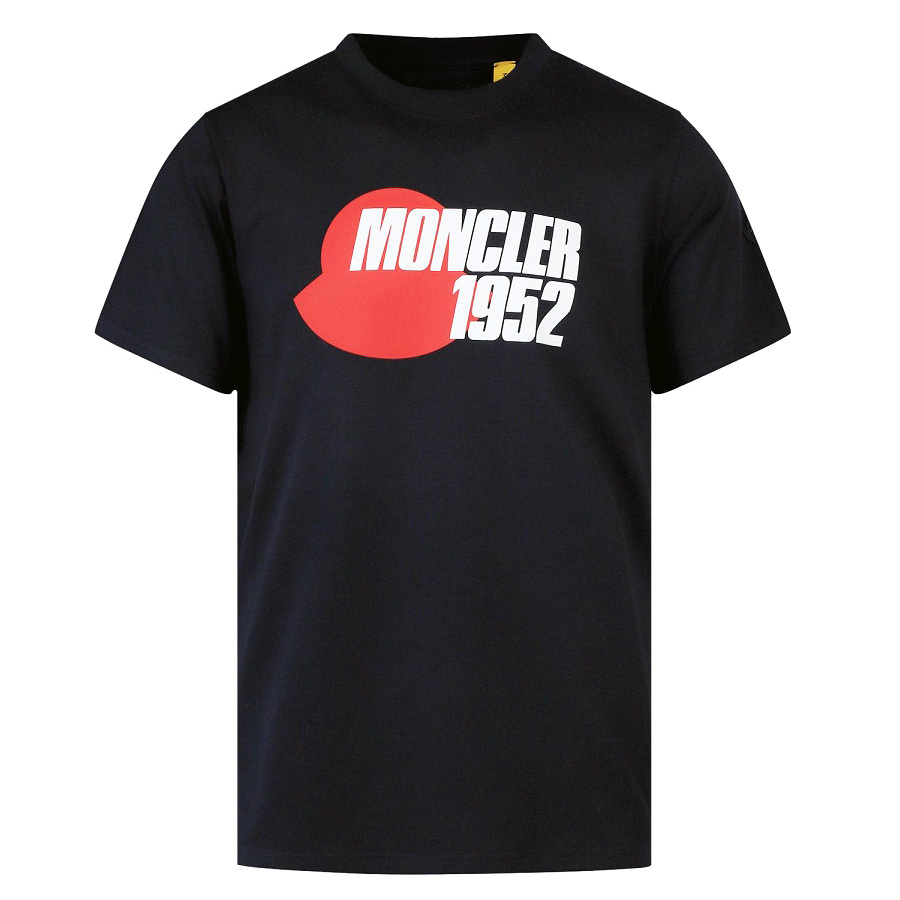 送料無料 136 MONCLER GENIUS モンクレール ジーニアス ネイビー 8C00002 8390T 半袖 Tシャツ size M_画像1
