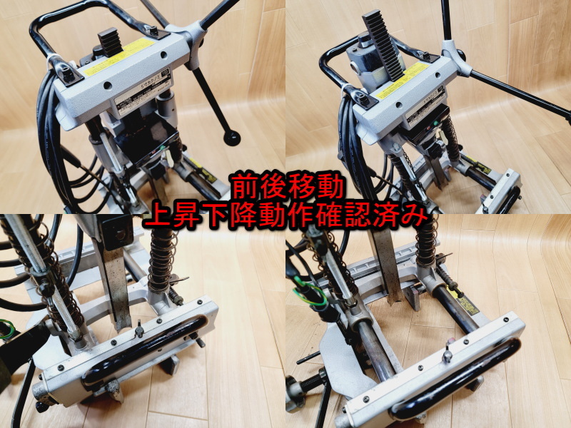 【マキタ】7305 5寸 カクノミ 155mm 動作確認済み 100V 木工 穴あけ 電気角のみ 大工道具 切断機 角ノミ 手動カクノミ makita _画像8