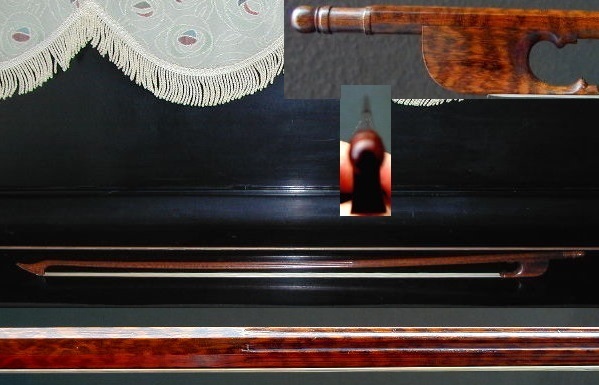 !!ba lock bow * contrabass for * Sune -k wood *VSA silver . winning calendar have atelier made..