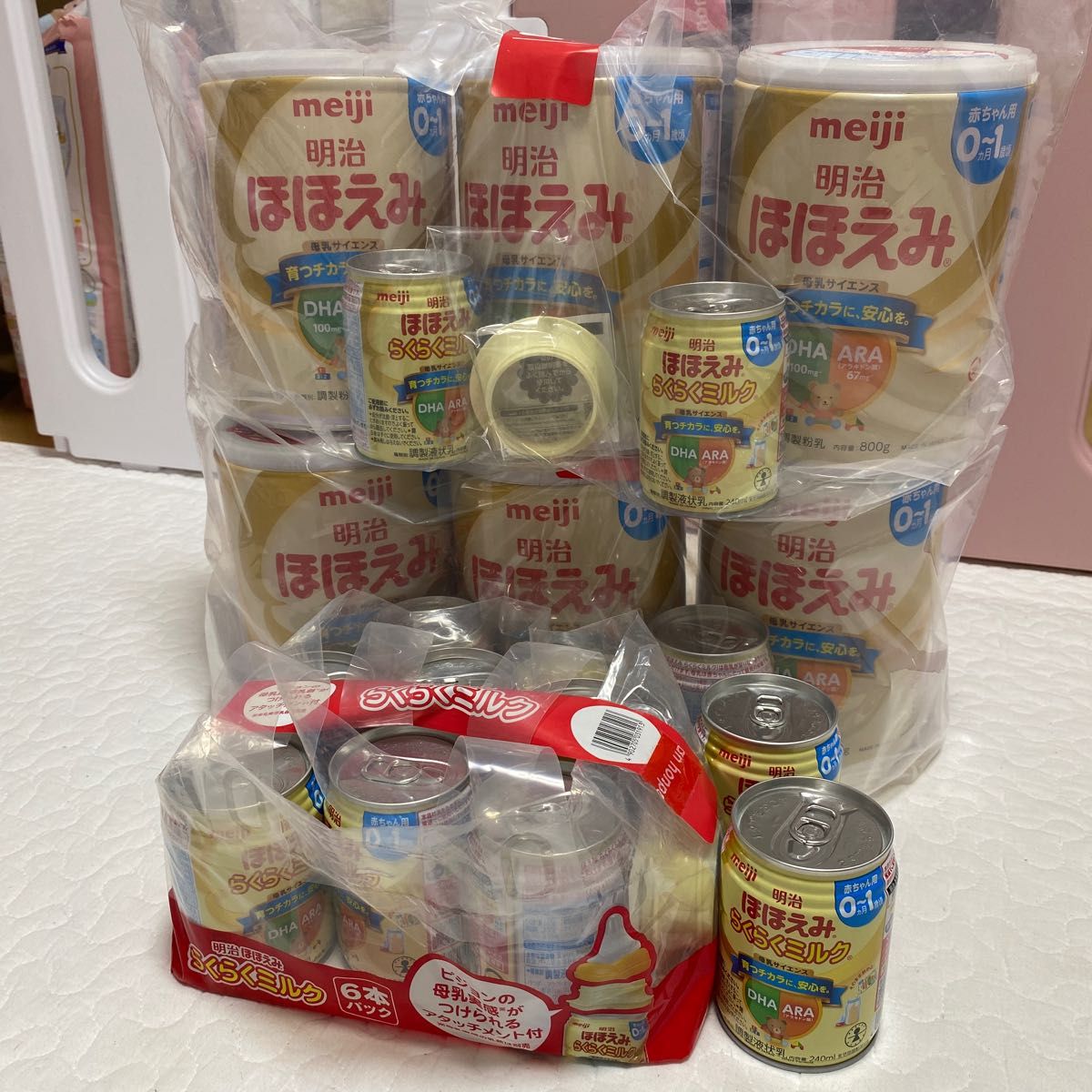 明治ほほえみ ミルク缶 800g 新品未開封 - ミルク