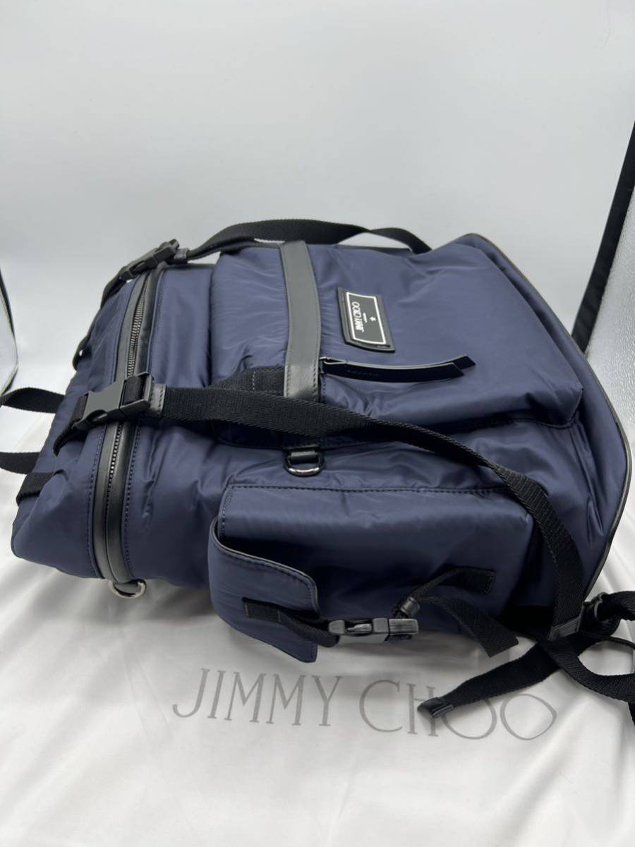 新品 未使用 JIMMY CHOO ジミーチュウ WIXON ウィクソン リュック バックパック デイバック イタリア製 メンズ レディース ギャランティー