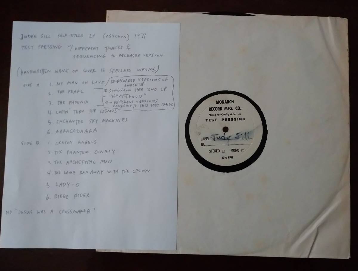 ヤフオク! - 激レア!! 高音質!! テスト・プレス!! JUDEE S...