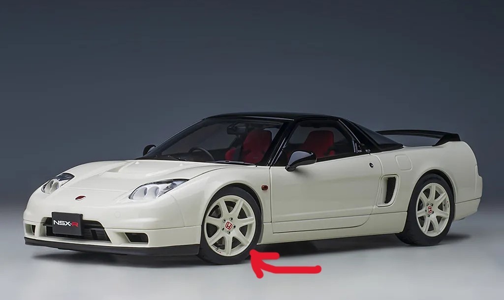 ホンダ純正部品 新品 NSX-R 純正ホイール フロント用 2本セット