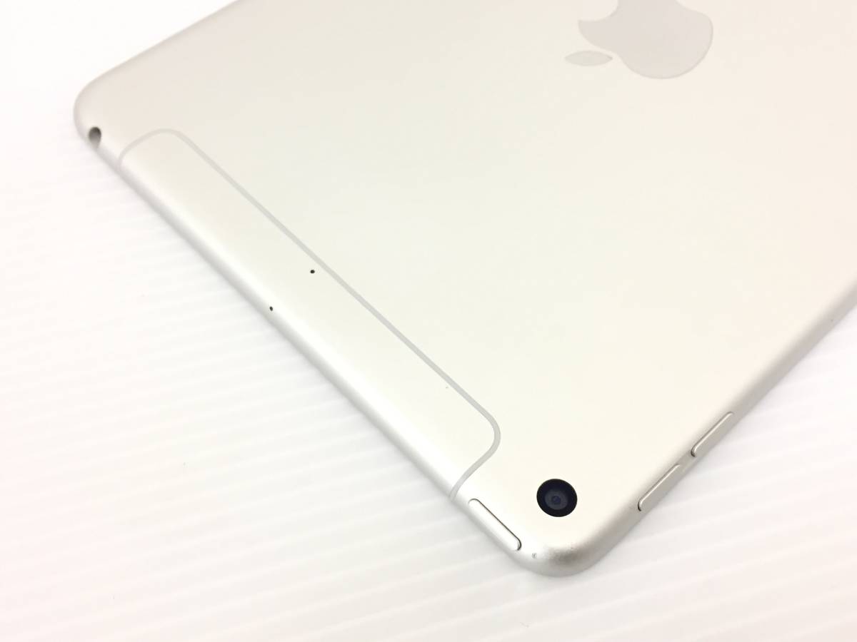 〇Softbank ソフトバンク Apple iPad mini 第5世代 Wi-Fi+Cellularモデル 64GB A2124(MUX62J/A) シルバー 〇判定 動作品の画像9