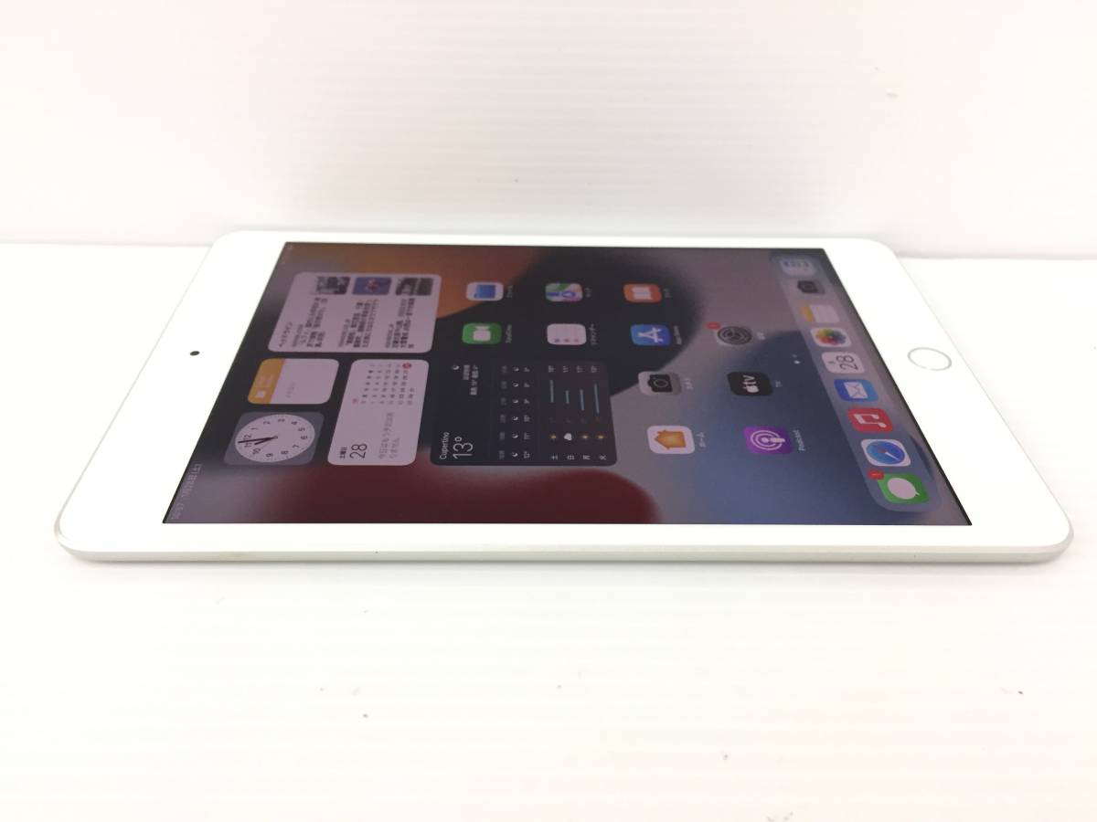 〇Softbank ソフトバンク Apple iPad mini 第5世代 Wi-Fi+Cellularモデル 64GB A2124(MUX62J/A) シルバー 〇判定 動作品の画像6
