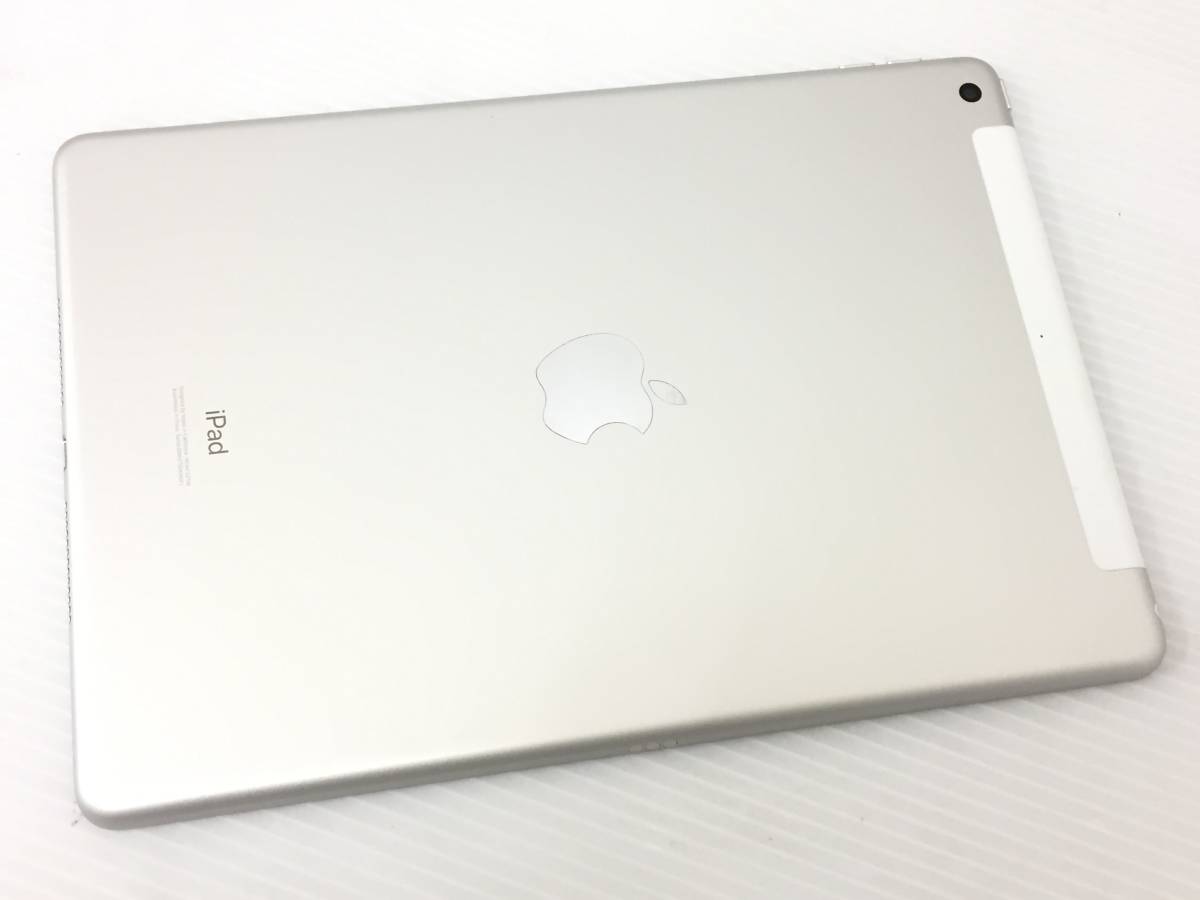〇Softbank iPad 第7世代 Wi-Fi＋Cellularモデル 32GB A2198(MW6C2J/A) シルバー 〇判定 動作品の画像7