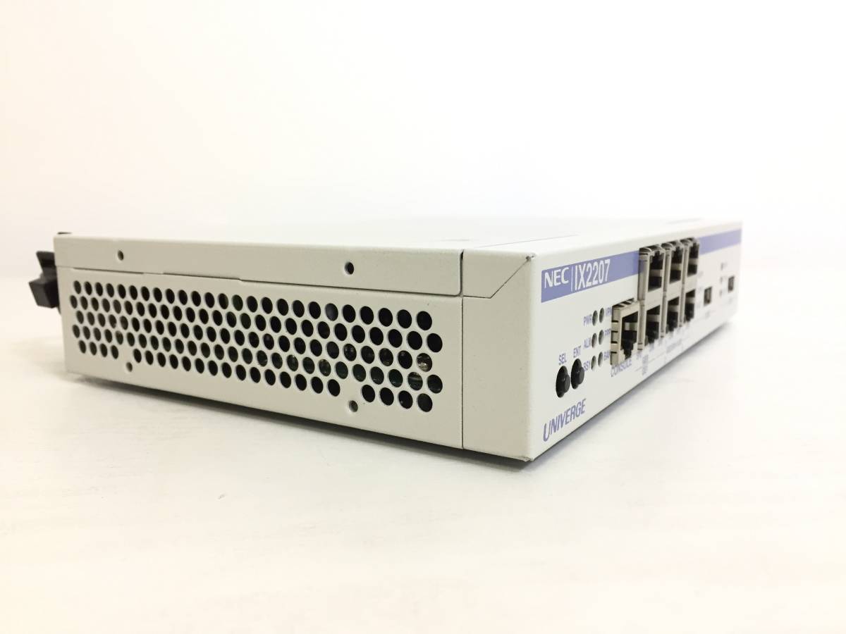 〇【2台セット】NEC UNIVERGE IX2207 VPN対応 高速アクセスルータ 初期化済 ケーブル付属 動作品の画像4