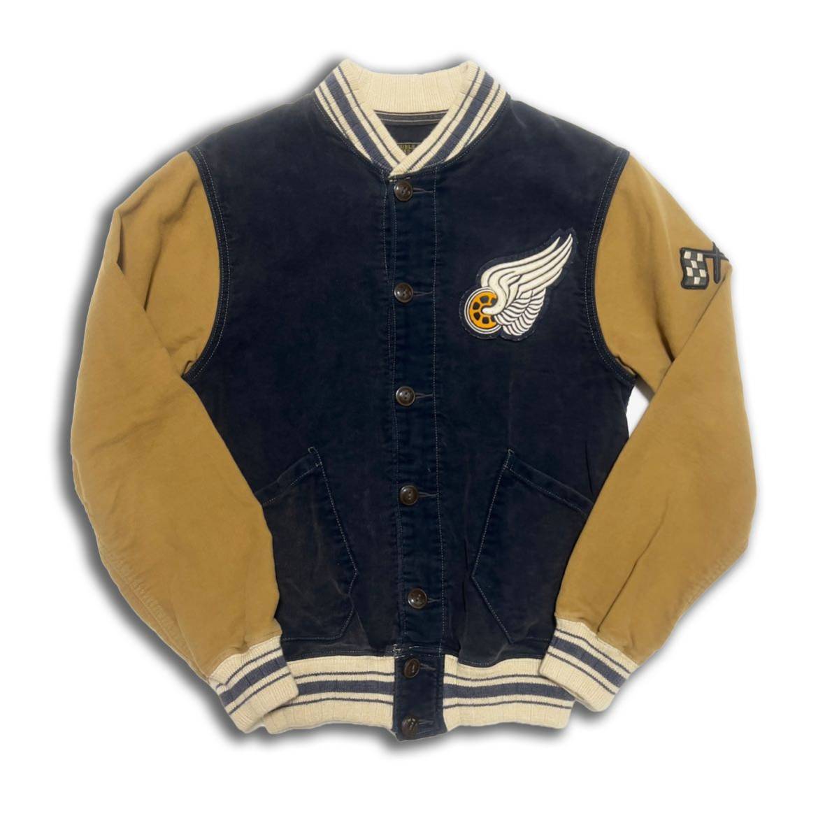 美品】 RRL Limited-Edition Moleskin Bomber Jacket XS ダブルアール