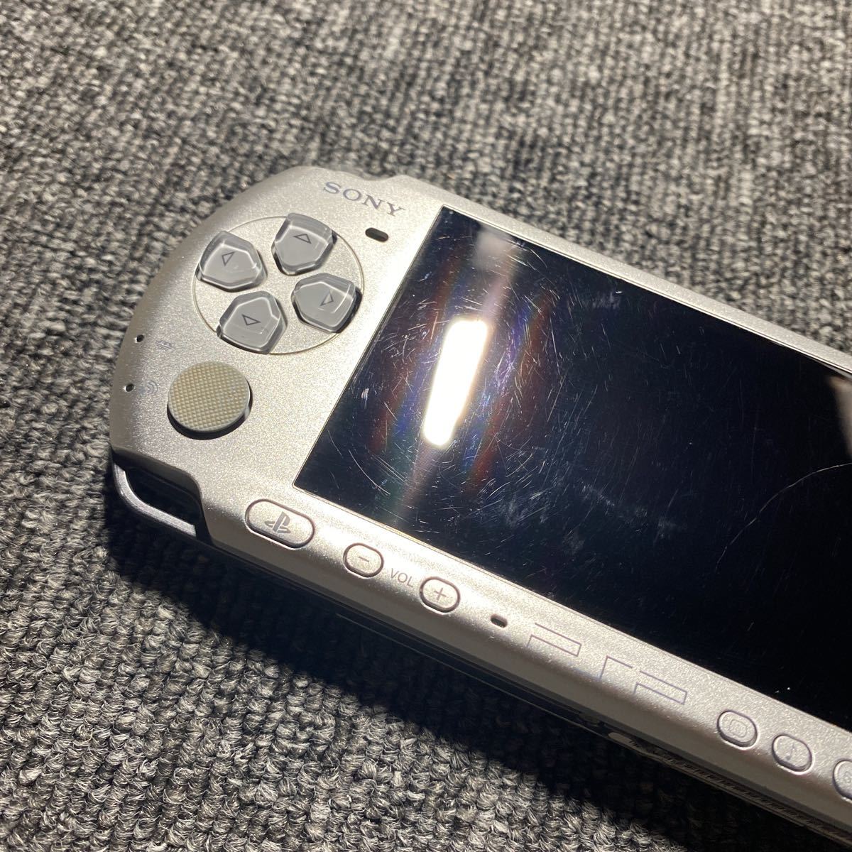 PSP PSP-3000 ミスティックシルバー 箱説付 バッテリー新品