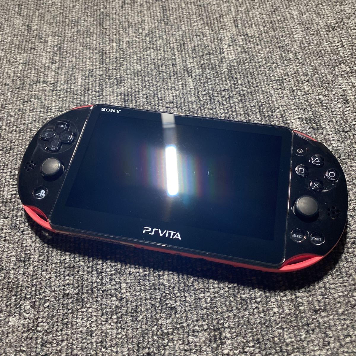 PS Vita PCH-2000 ピンク ブラック 本体のみ-