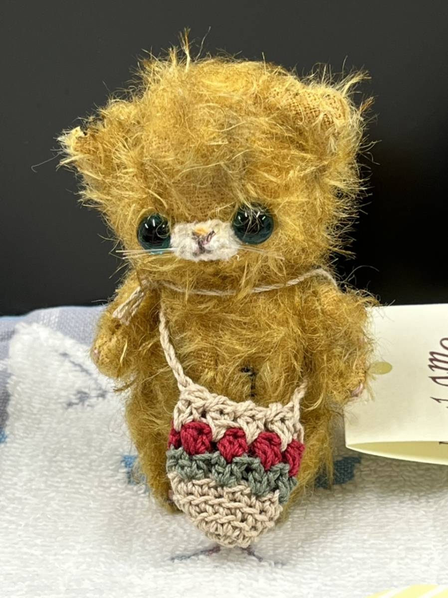 オークショ 国内作家・アーティスト☆テディベア ぬいぐるみ☆編み