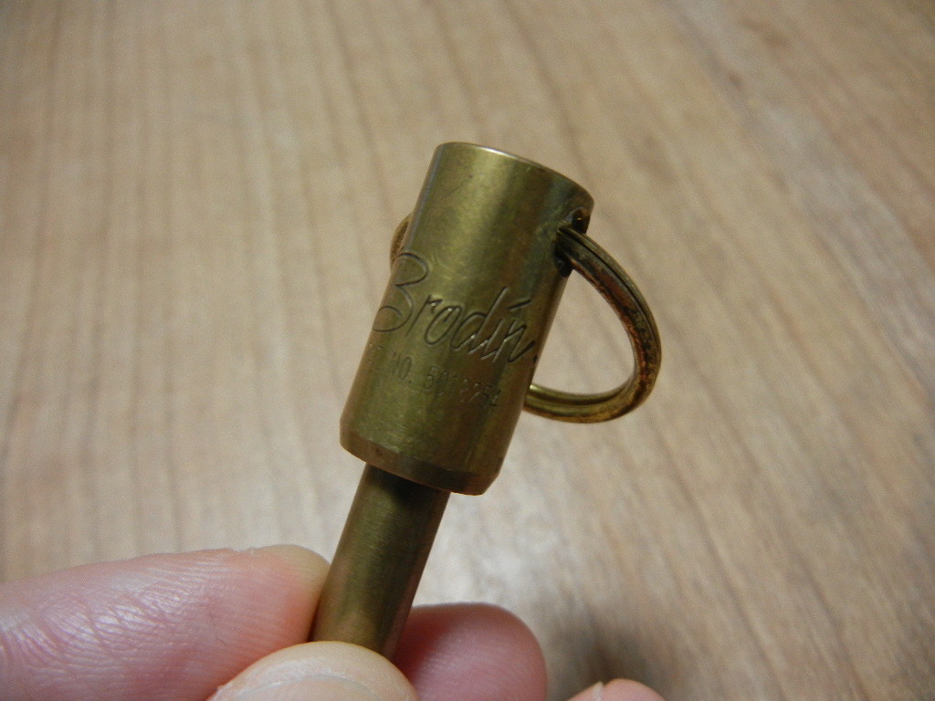 Brodin ランディングネット 渓流 激レア 真鍮キーホルダー付き fkip