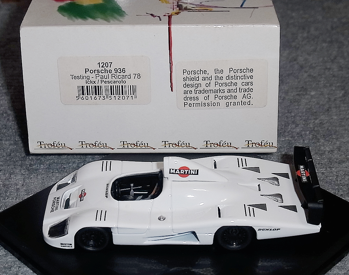 1207 1/43 ポルシェ 936 テストカー イクス ペスカローロ 1978 ポールリカール TEST ルマン PORSCHE テスト_画像1