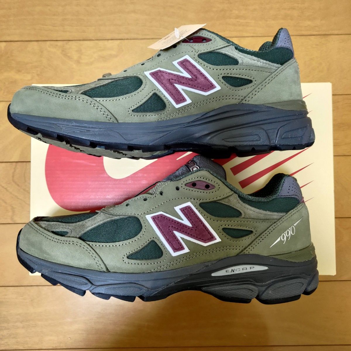 M990GP3 26cm new balance　ニューバランス　Aim Leon dore　エメレオンドレ　990V3