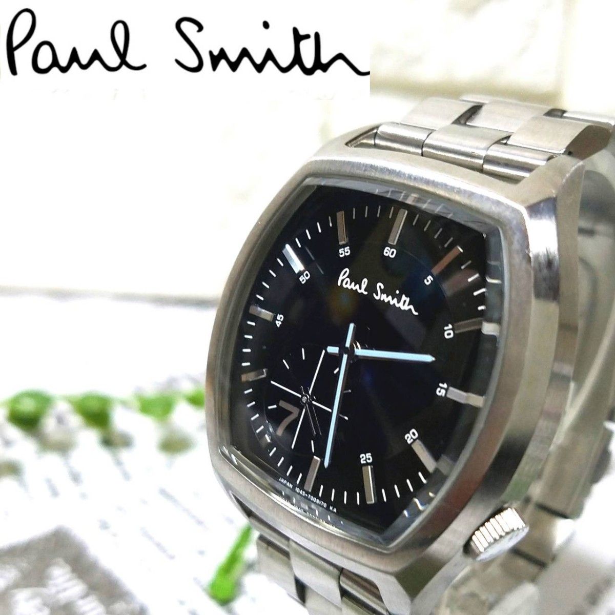 【美品】ポールスミス 時計 ナンバー7 Paul Smith 電池交換済 メンズ