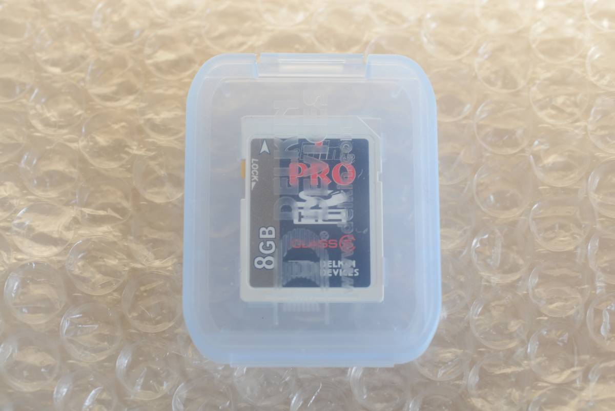 Delkin Pro SDHC CLASS6 8GB DDSDPRO2-8G 東芝OEM 43nm SLC