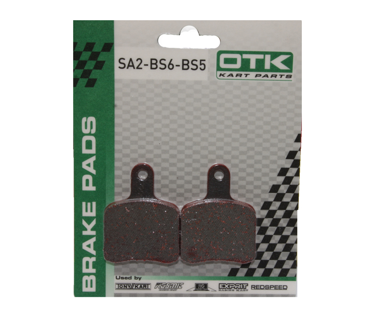 ●（送料一律600円）OTK純正　ブレーキパッド2個セット　BS3/4/5/6：レーシングカート
