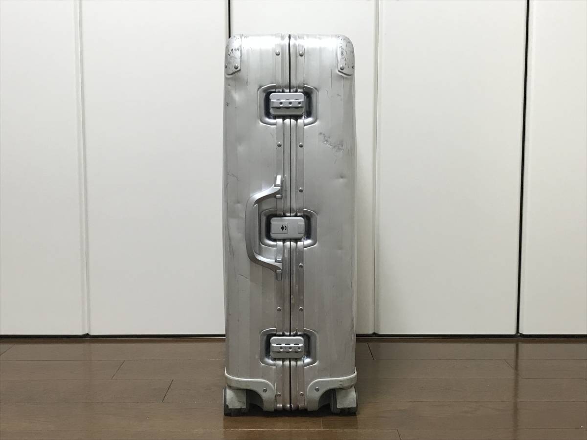 RIMOWA リモワ　トパーズ　ルフトハンザモデル　絶版サイドハンドル仕様　スーツケース/トランク　82Lクラス　058