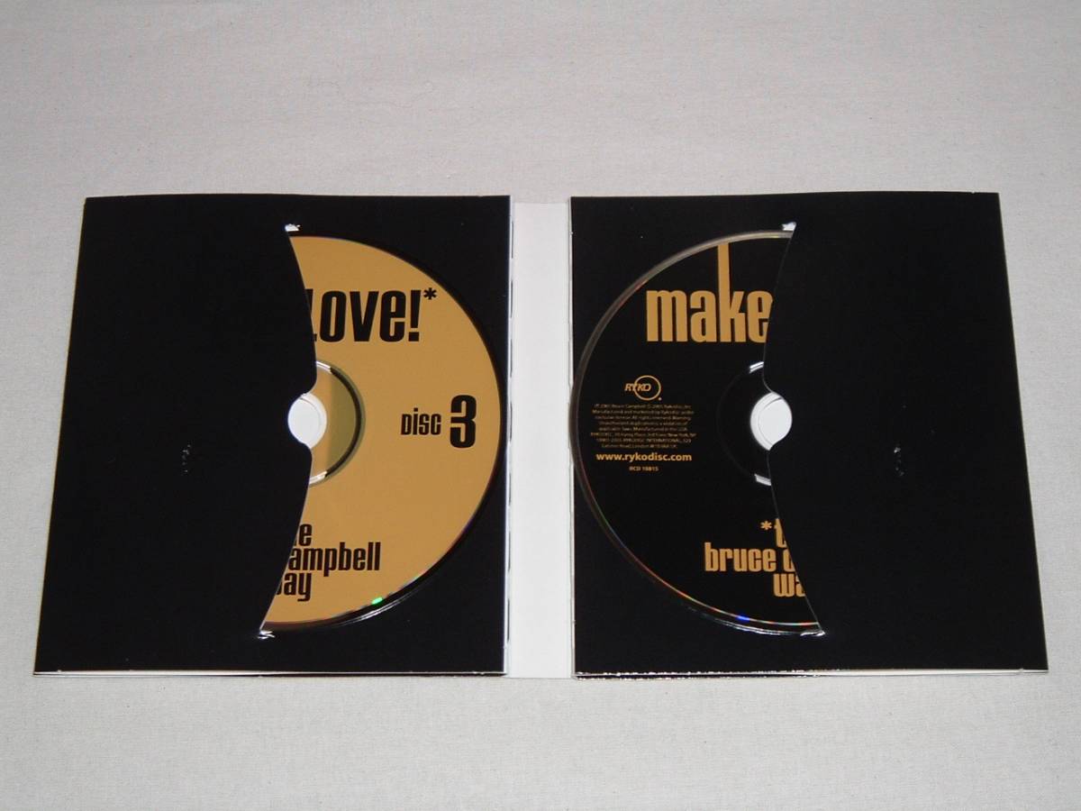 BRUCE CAMPBELL/CD6枚組 Make Love! The Bruce Campbell Way/ブルース・キャンベル 小説オーディオブック_画像6