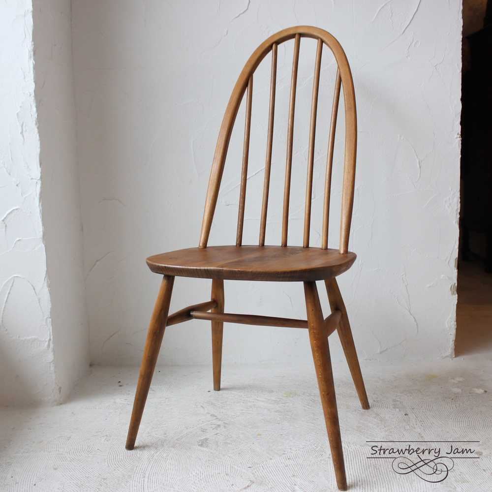 専門店では 【送料込】イギリス アンティーク ercol アーコールチェア