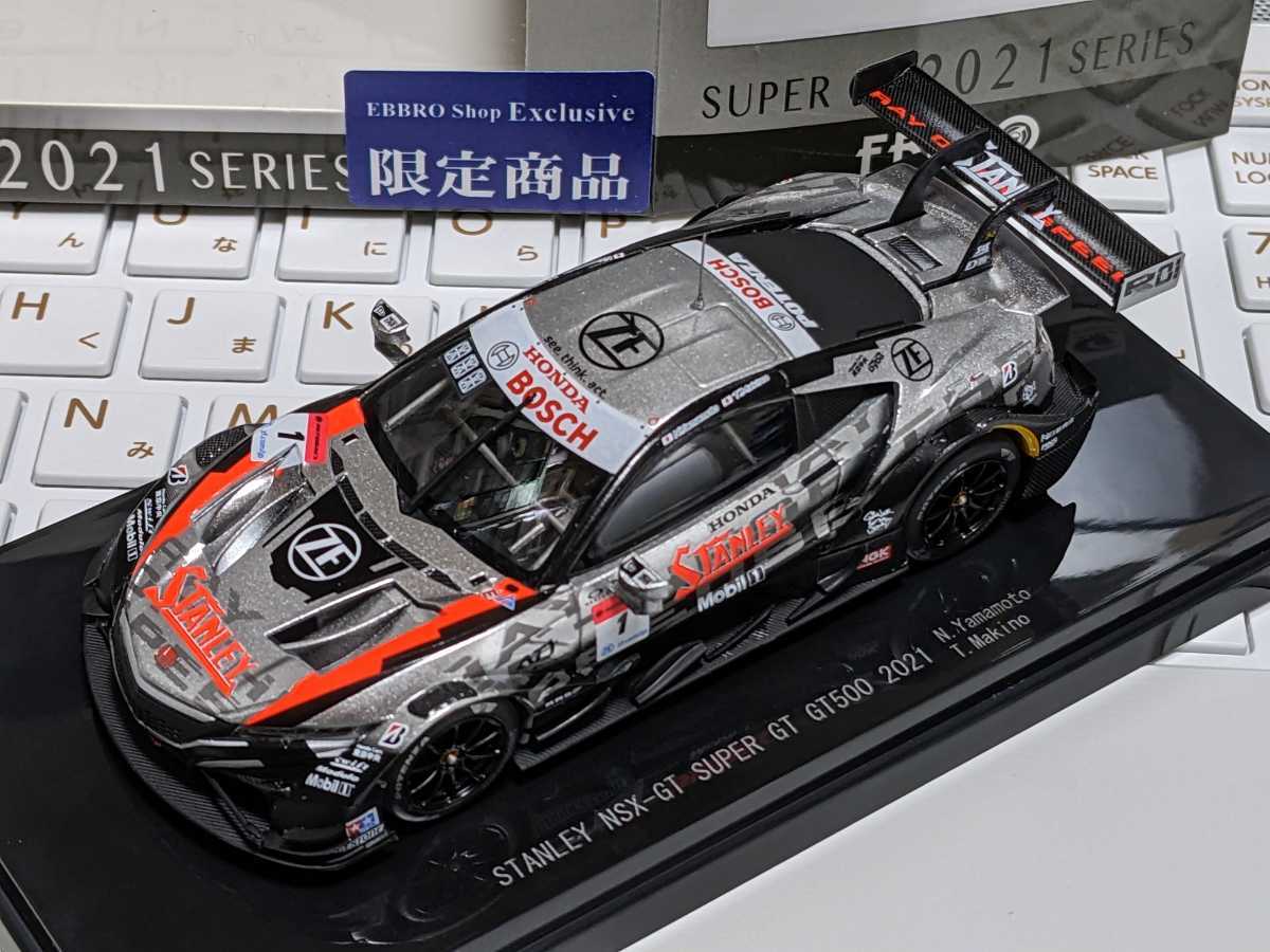 Yahoo!オークション - エブロ 1/43 スタンレー NSX-GT #1 2021...