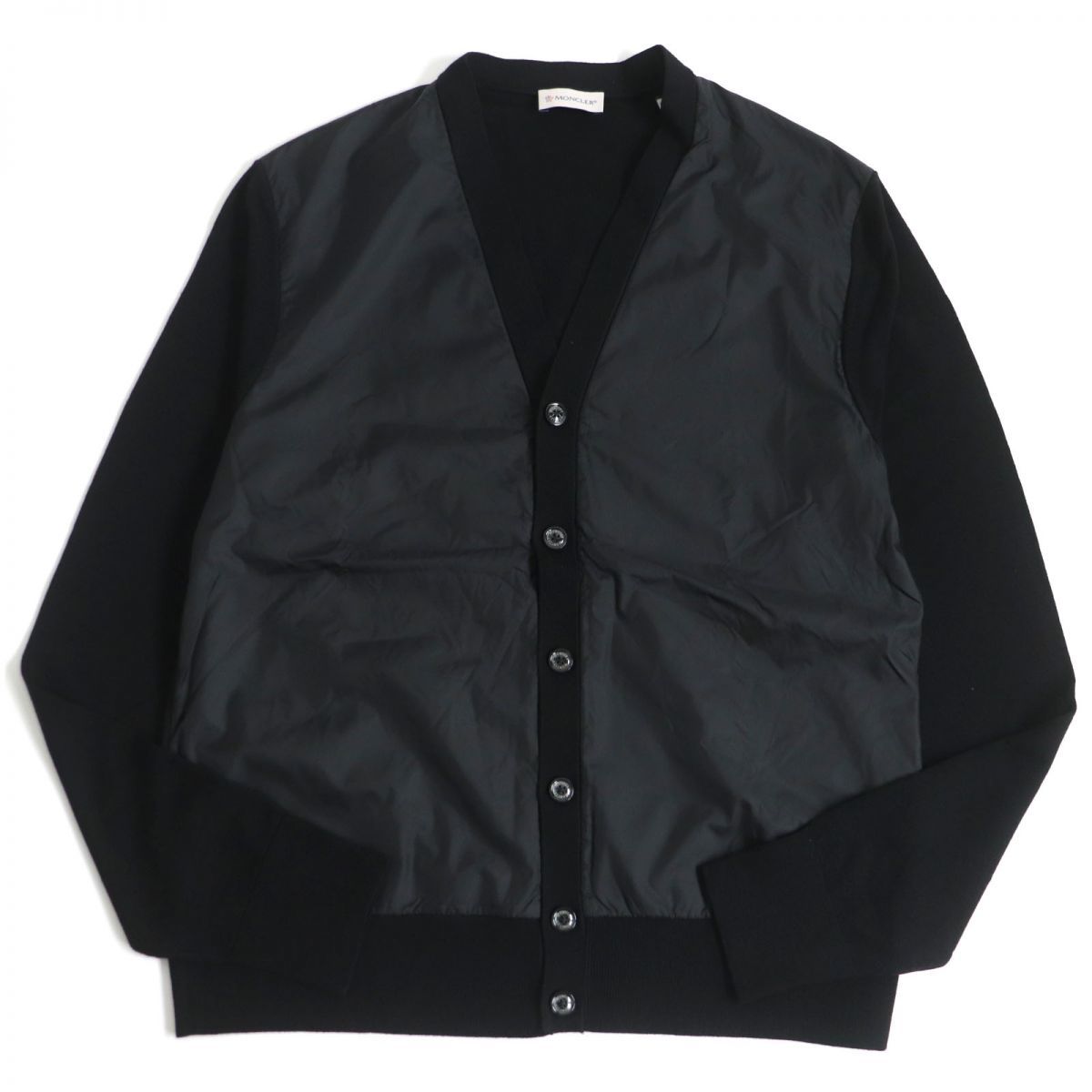 買い誠実 22AW MONCLER CARDIGAN モンクレール モンクレール ロゴ