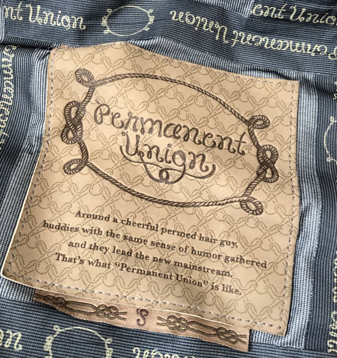 Permanent Unionパーマネントユニオン ビブパンツ Sサイズ 独特な