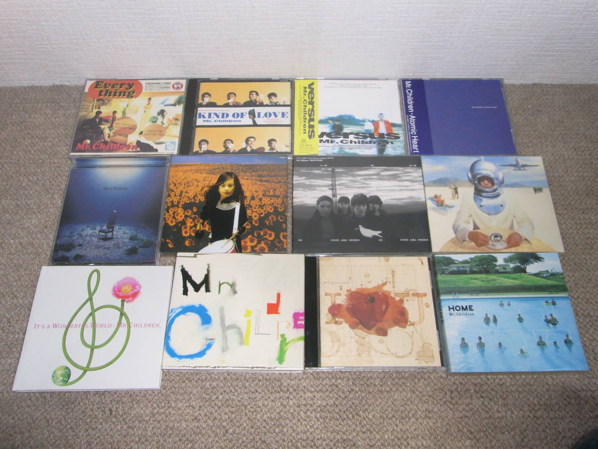 Mr.Children アルバムCD全19枚セット ほぼ初回盤 1stー19th 未使用 未 