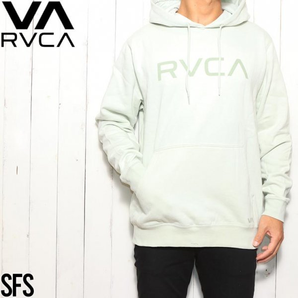 【送料無料】RVCA ルーカ BIG RVCA HOODIE プルオーバーパーカー フーディ　 SFS 　Lサイズ