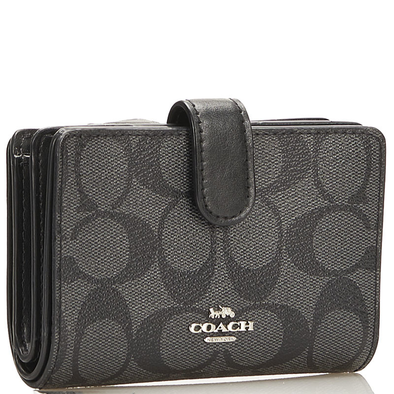 トップ コーチ シグネチャー 【中古】 COACH レディース レザー PVC