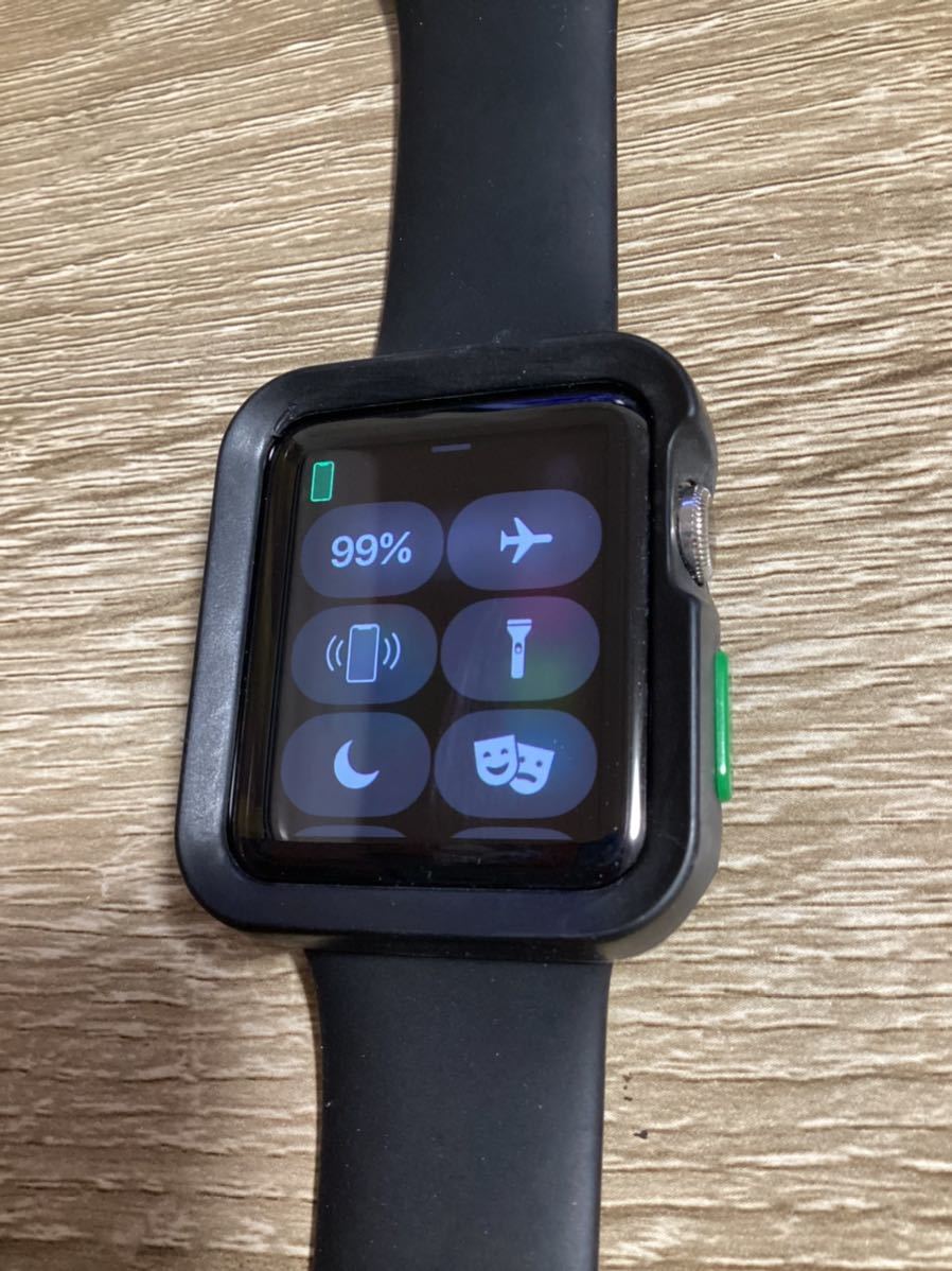 Apple Watch 42mm MJ3U2J/A ブラックスポーツバンド アップルウォッチ