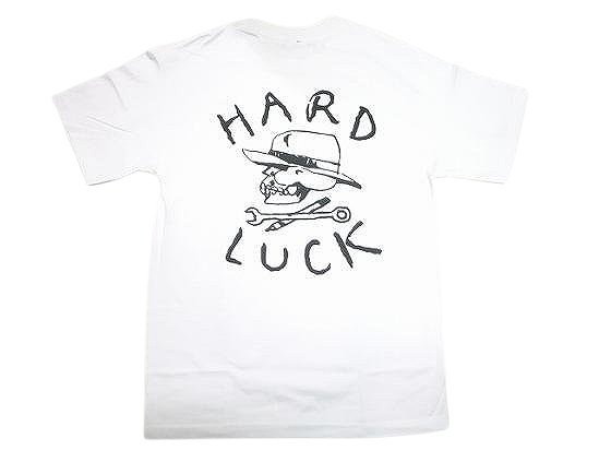 JB即決 大特価！ 2枚セット HARD LUCK ハードラック O.G LOGO オリジナルロゴ Tシャツ 黒と白 ブラック & ホワイト Sサイズ　新品_バックプリント