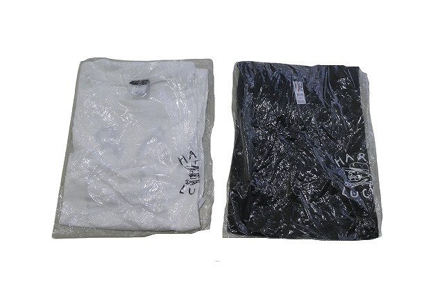 JB即決 大特価！ 2枚セット HARD LUCK ハードラック O.G LOGO オリジナルロゴ Tシャツ 黒と白 ブラック & ホワイト Sサイズ　新品_ハードラックTシャツ2枚セット