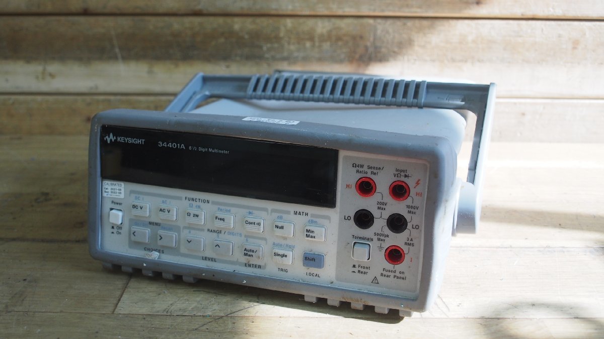 日本製 2ウェイ デジタルマルチメータ KEYSIGHT 34465A 新品未開封
