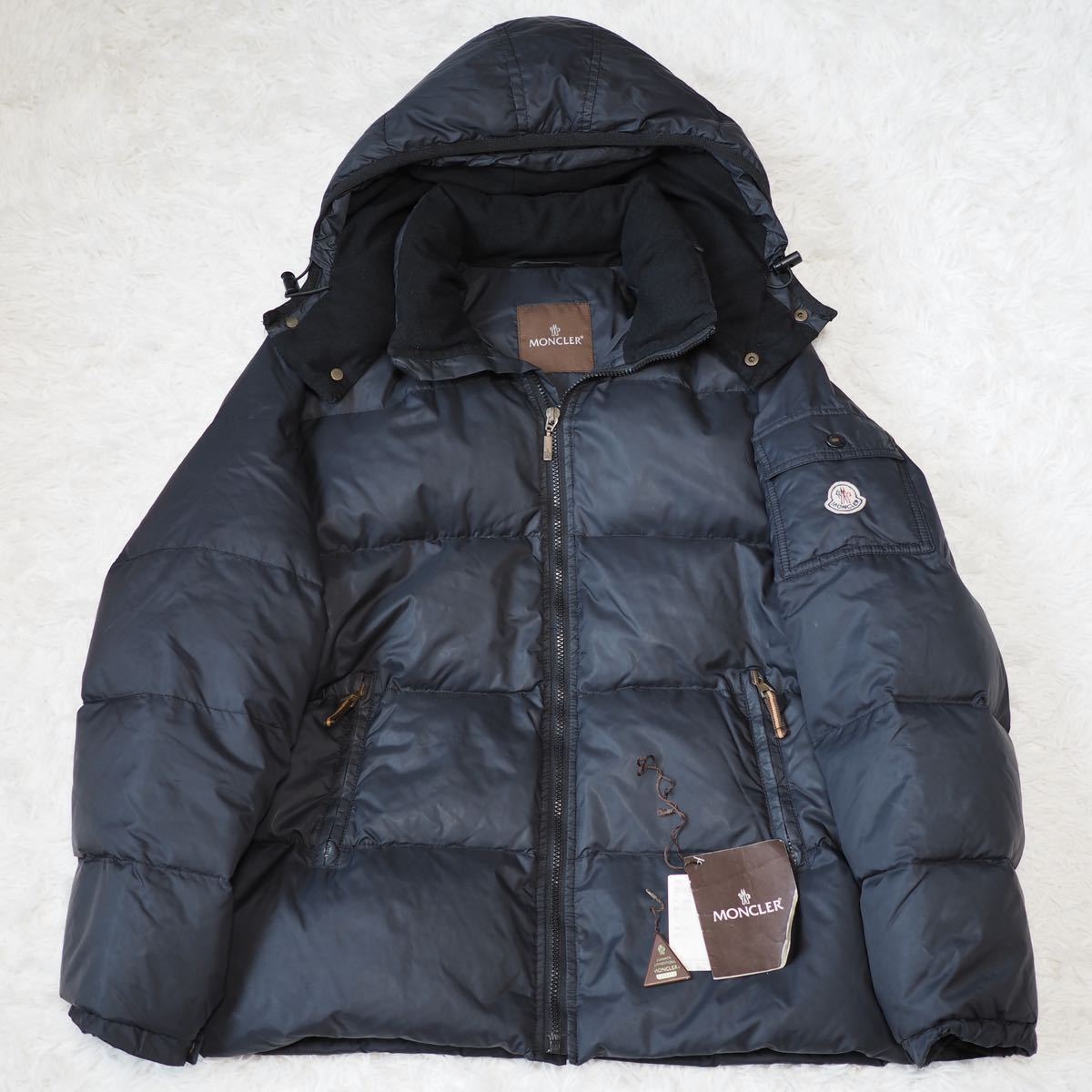 1円~ ○TISSU MATERIAL【MONCLER】モンクレール ダウンジャケット ...