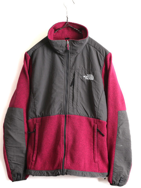 ■ ノースフェイス デナリ ジャケット レディース M / 古着 The North Face DENALI セーター ニット フリース アウトドア ブルゾン 2トーン